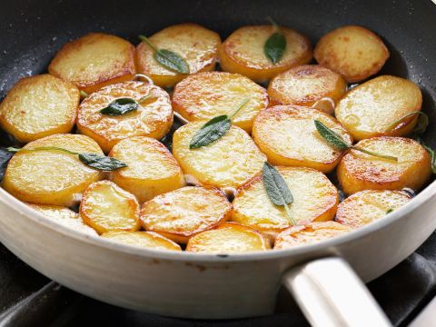 Patate in padella a rondelle