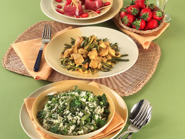 Risottino fagiolini e piselli