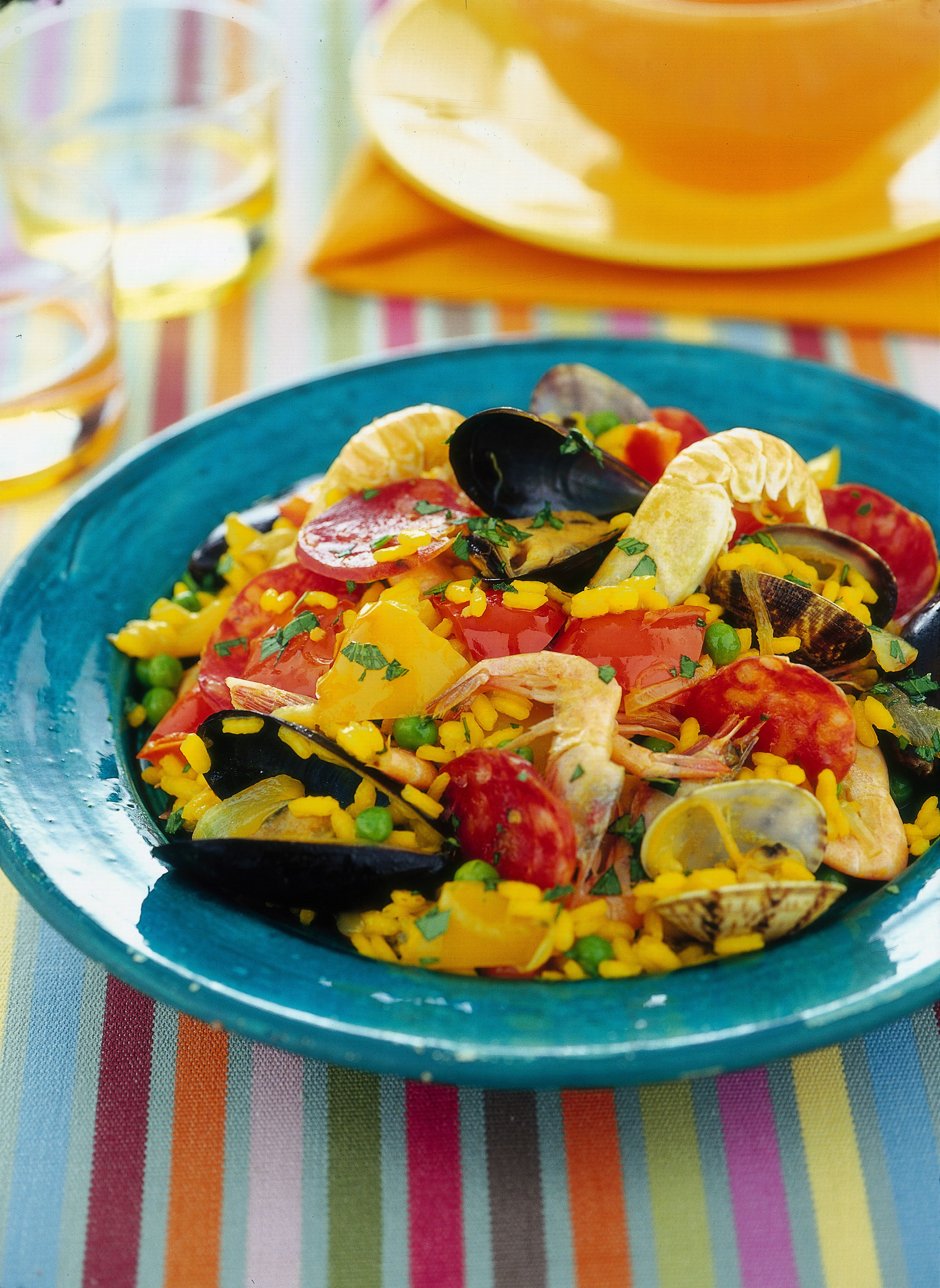 ricetta paella originale di pesce