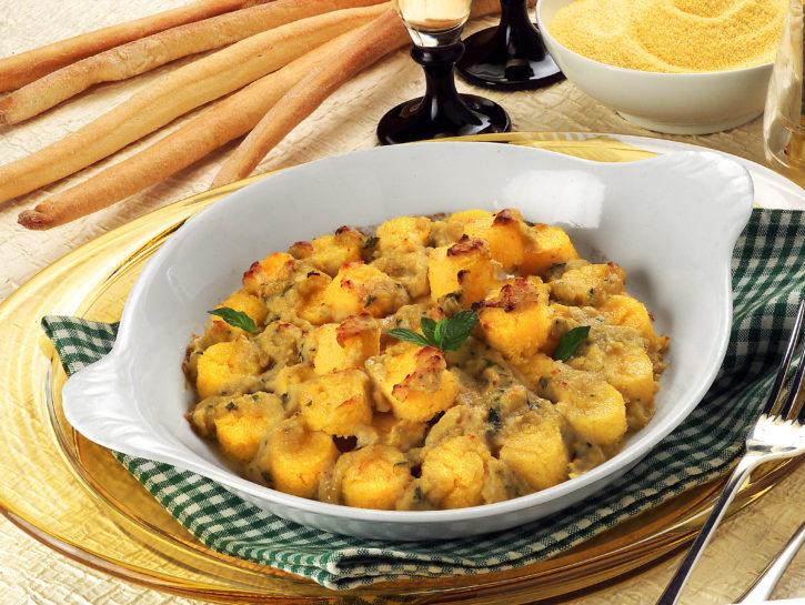 Gnocchi di polenta ai ceci