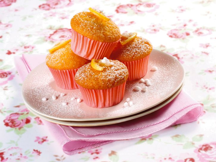 Muffin al limone e vaniglia