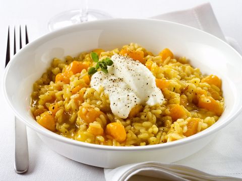 Risotto alla zucca siciliano