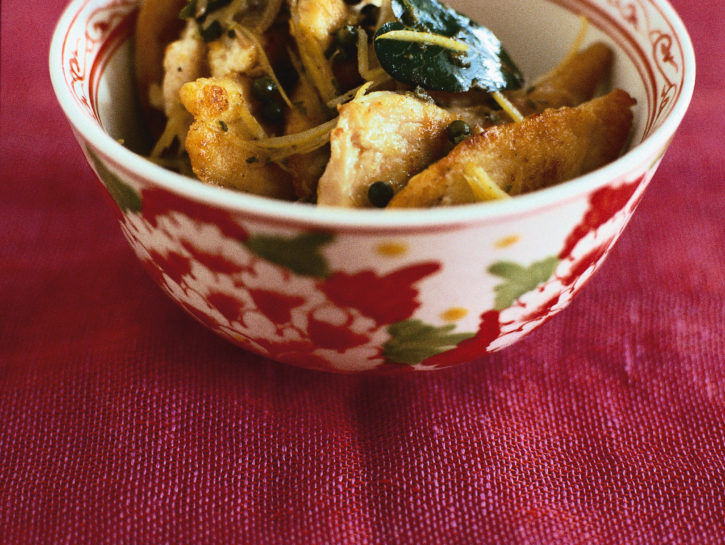 Bocconcini di pollo alla piemontese