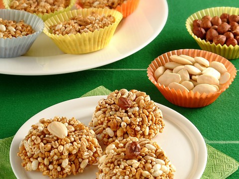 Gallette di cereali soffiati al malto