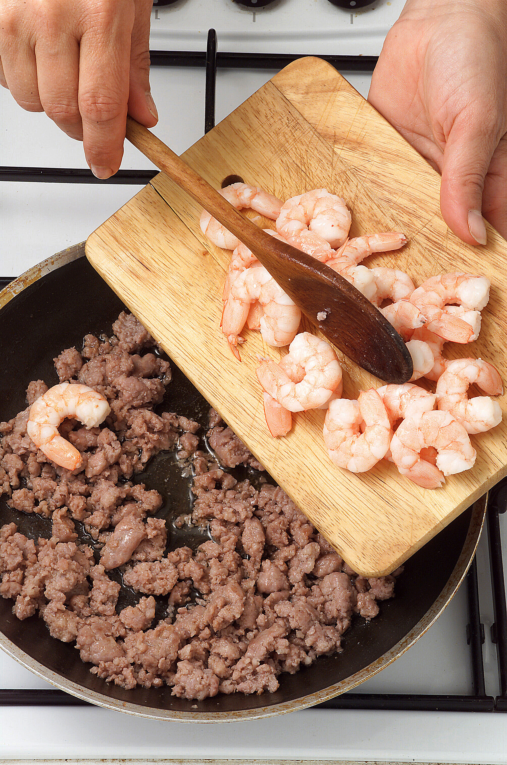 Ricetta Risotto gamberi e salsiccia Donna Moderna