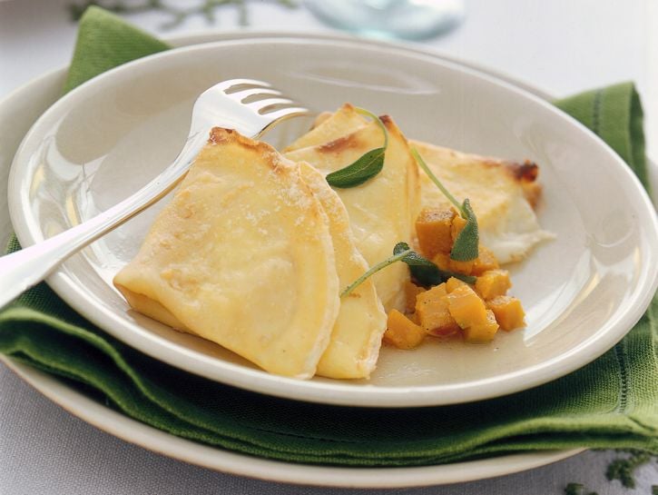 Crespelle alla zucca