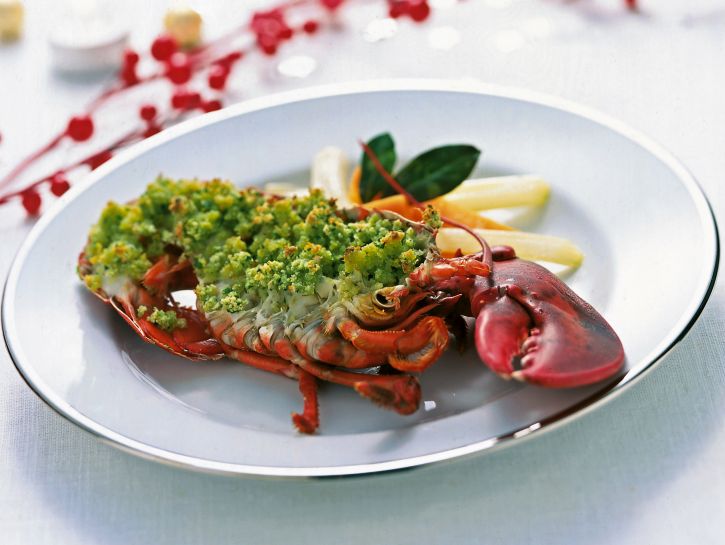 Astice gratinato