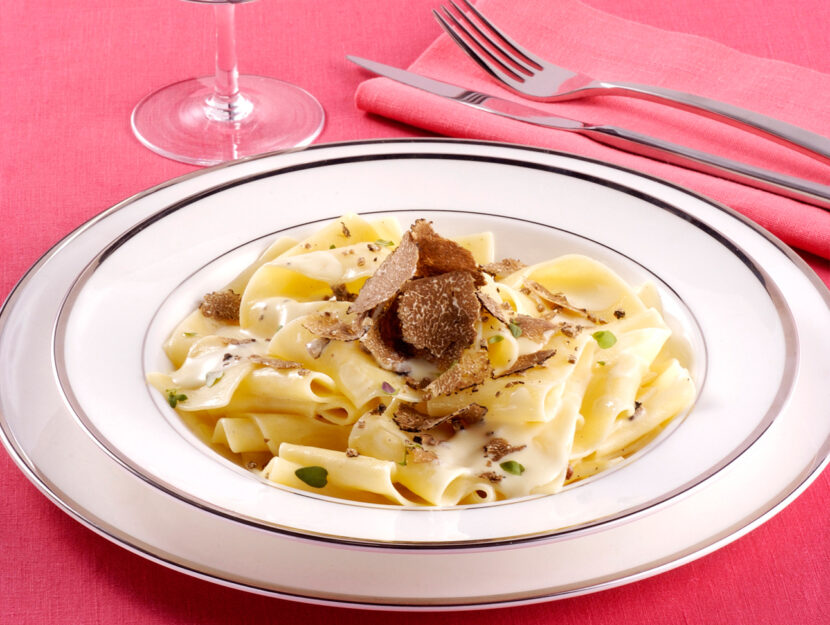 Pappardelle con tartufo nero