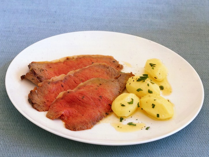 Dall'Inghilterra il vero roast beef di costata di manzo