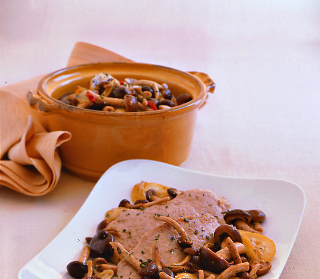 Scaloppine con pioppini