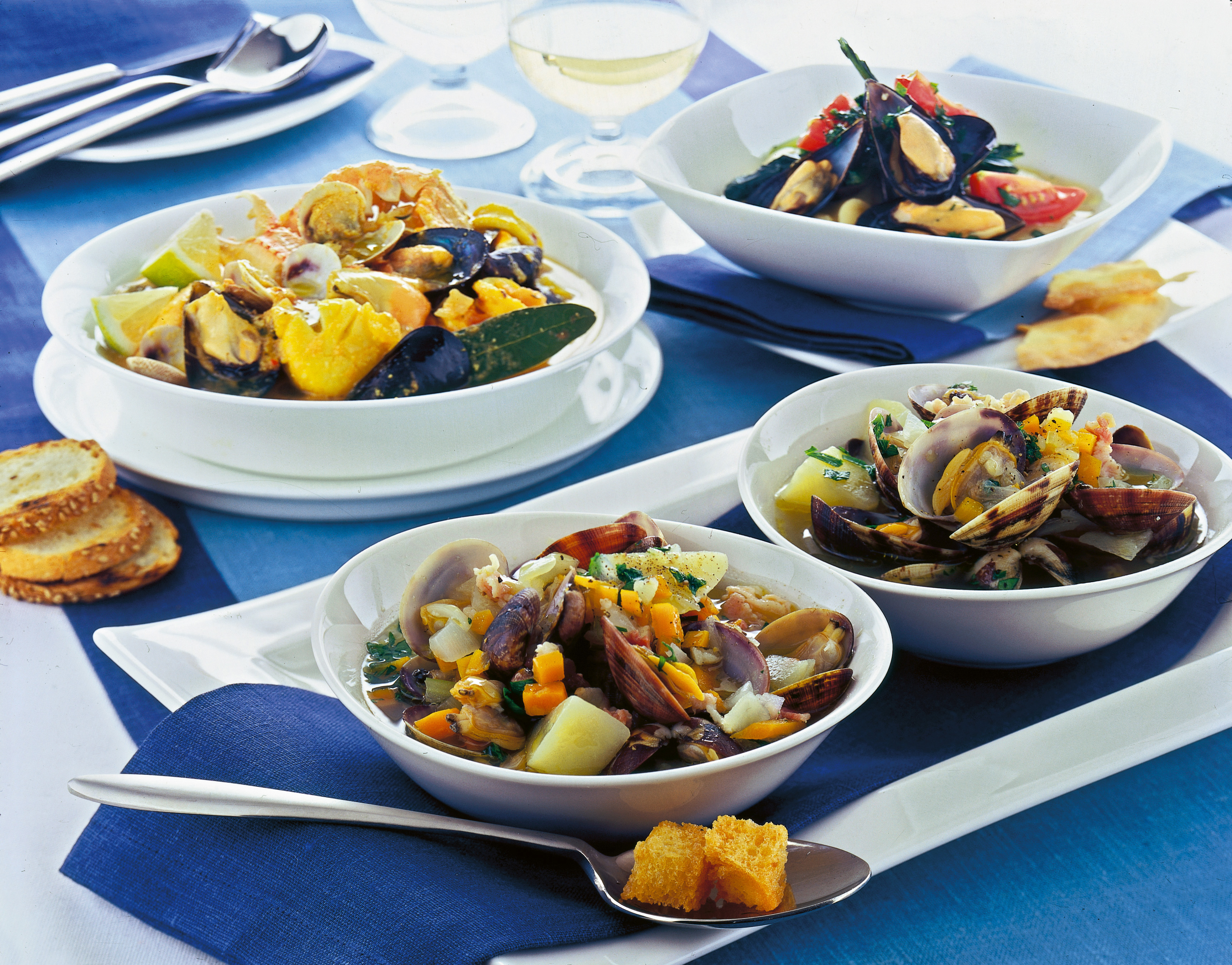 Ricetta Zuppa di cozze e purea di fave - Donna Moderna