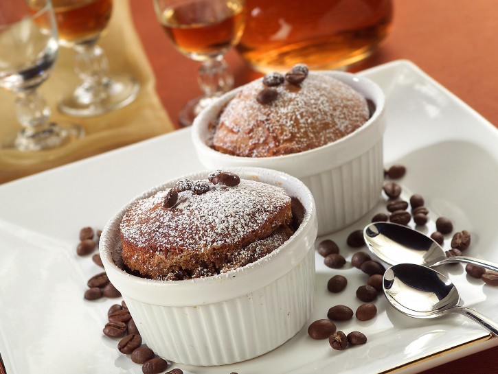 Mini soufflé al caffè