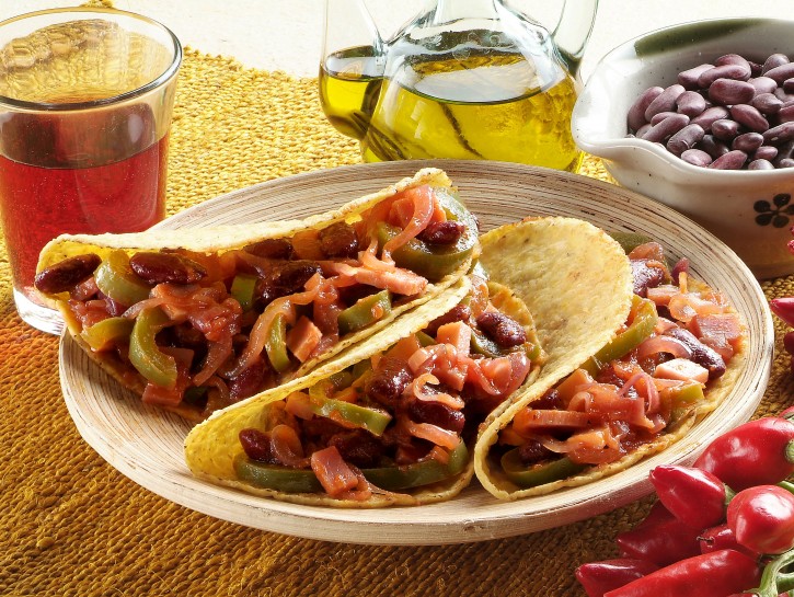 Tortillas ai fagioli