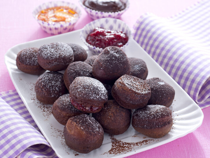 Bomboloni al cioccolato ricetta