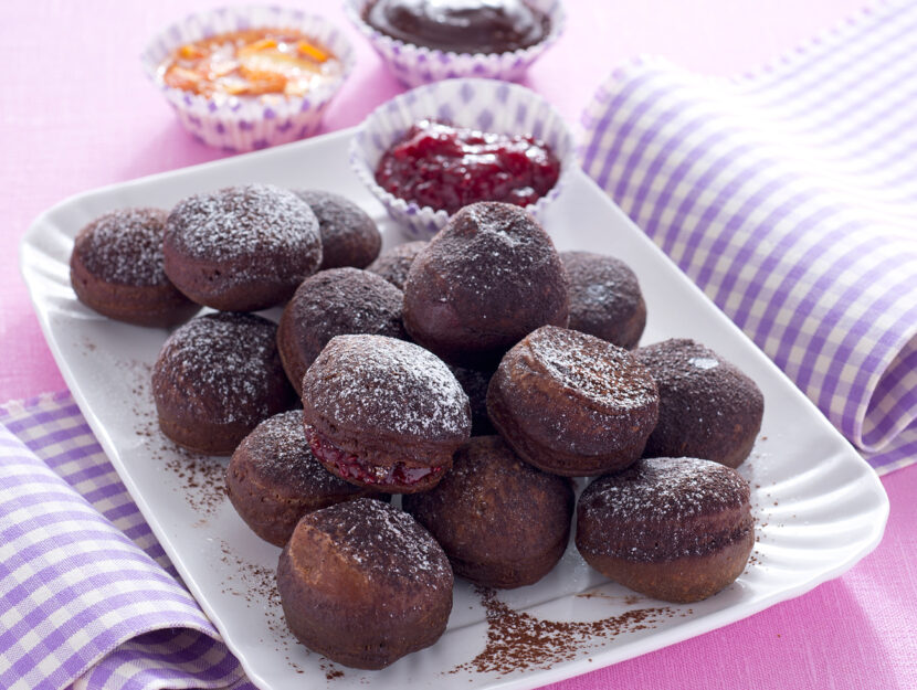 Bomboloni al cioccolato ricetta