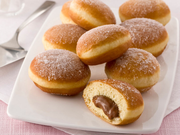 Krapfen classici alla Nutella ®