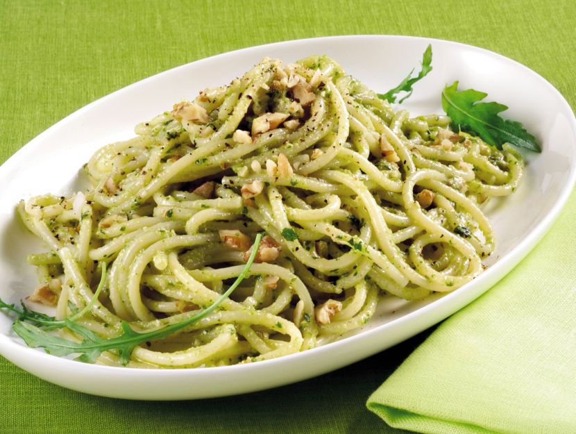 al-pesto-di-zucchine-e-rucola