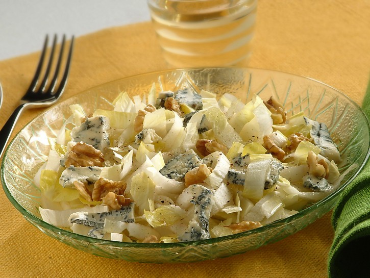 Insalata di belga e roquefort