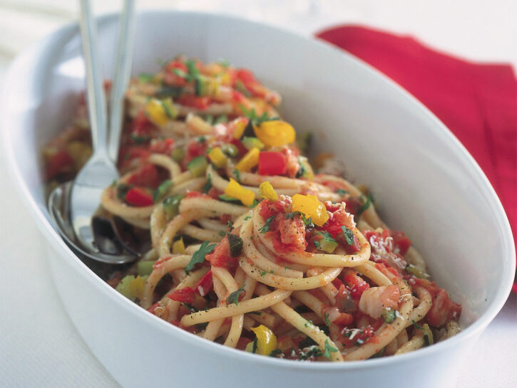 Amatriciana con le verdure