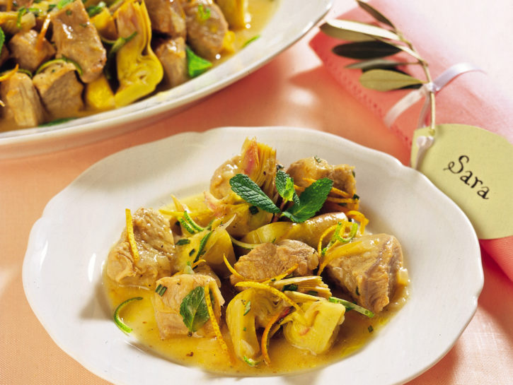 Spezzatino ai carciofi