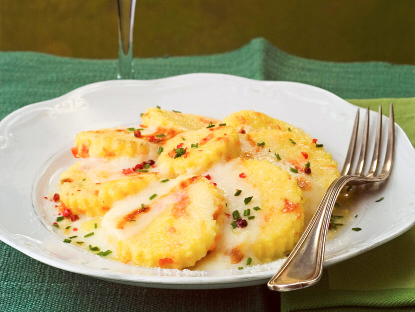 Gnocchi di mais alla romana