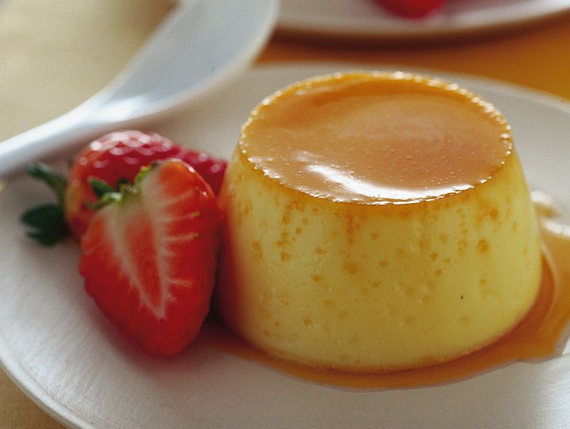 creme-caramel-con-le-fragole