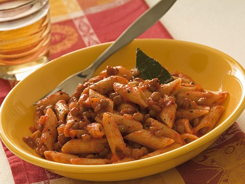 Pasta con le lenticchie