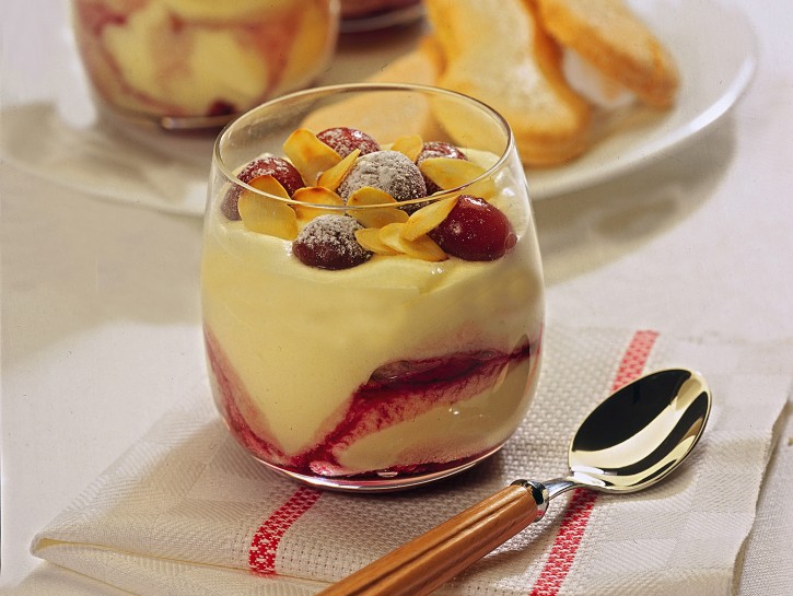Tiramisù alle ciliegie