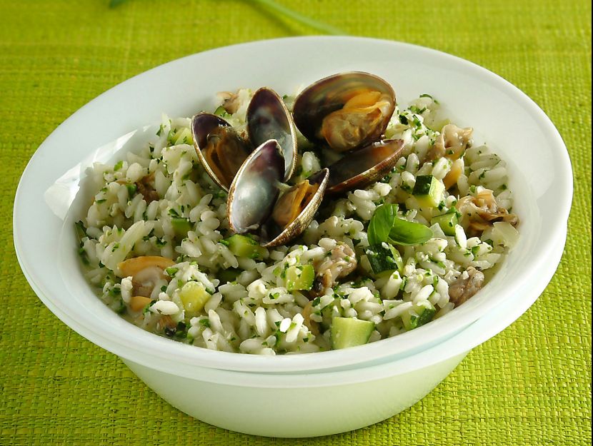 risotto-con-vongole-e-zucchine