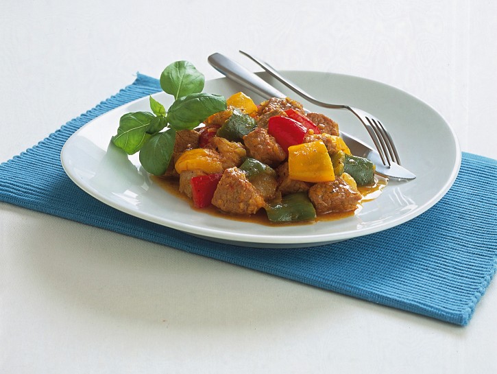 Punta Di Vitello A Fette In Padella