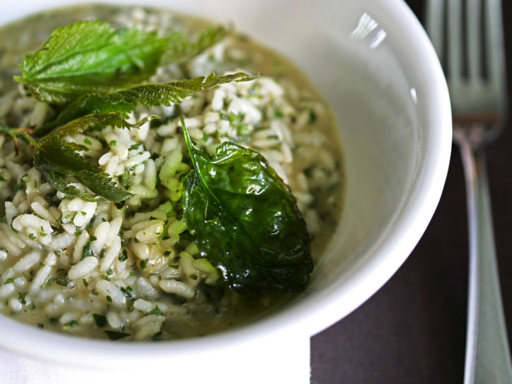 Risotto alle erbe di campo