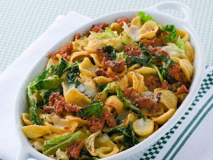 Orecchiette con la verza