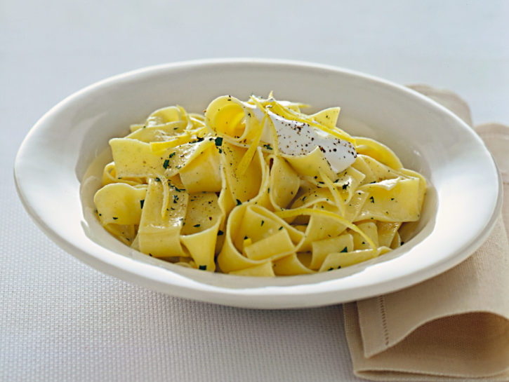 Pappardelle al burro chiarificato