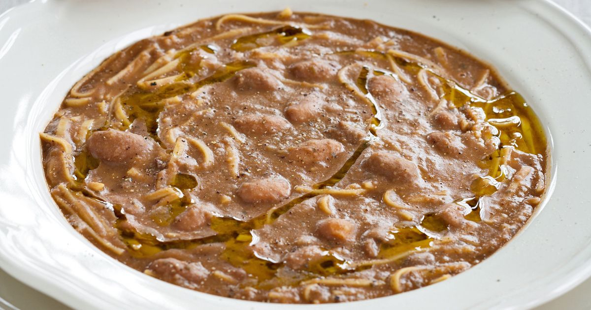 ricetta della pasta e fagioli alla veneta