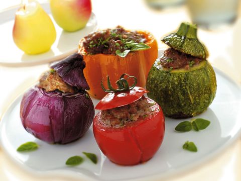 Verdure ripiene gratinate
