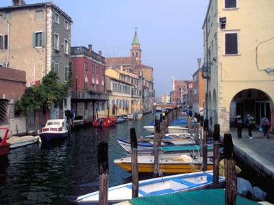 A spasso tra i canali di Chioggia