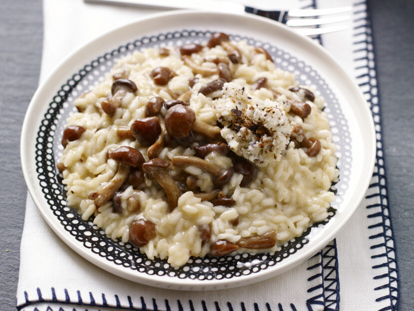 Risotto con i chiodini