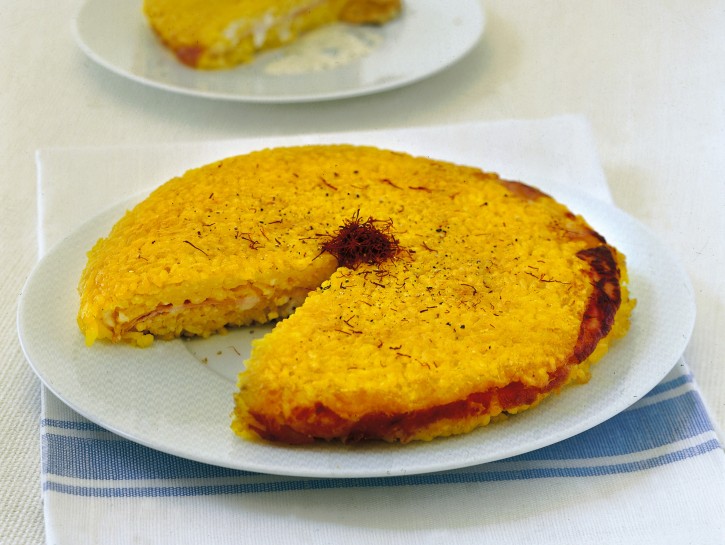 Tortino di riso alla milanese