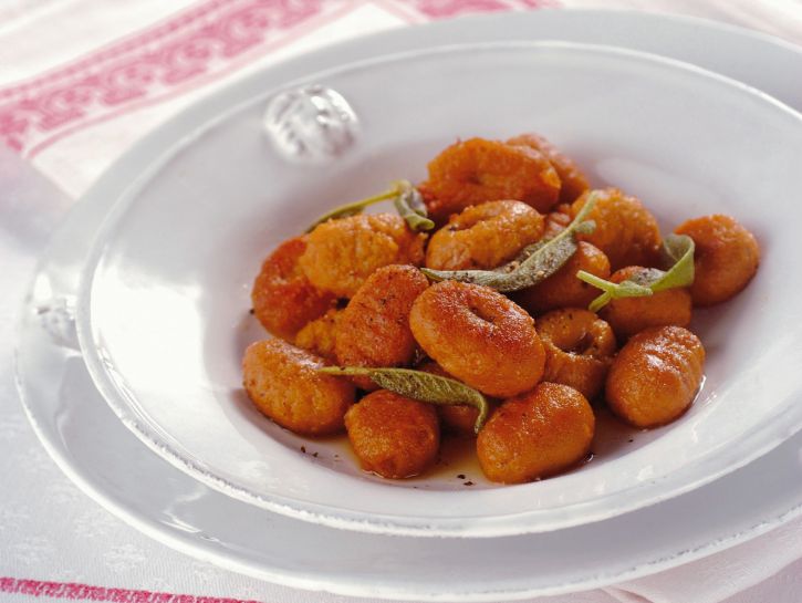 Gnocchi di castagne e zucca