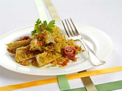 Cardi gratinati alle acciughe