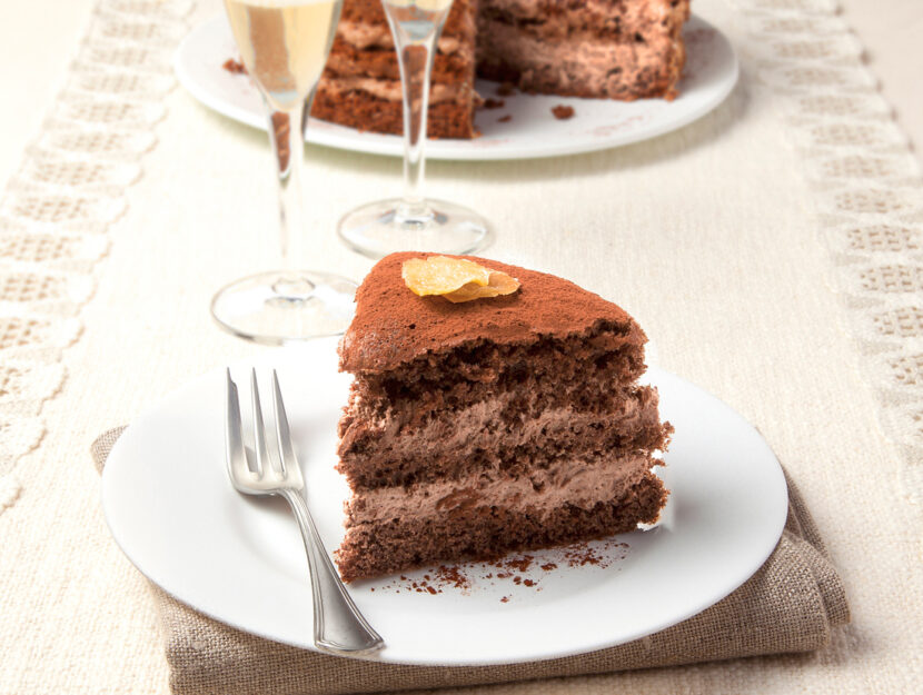 Torta fondente al cioccolato