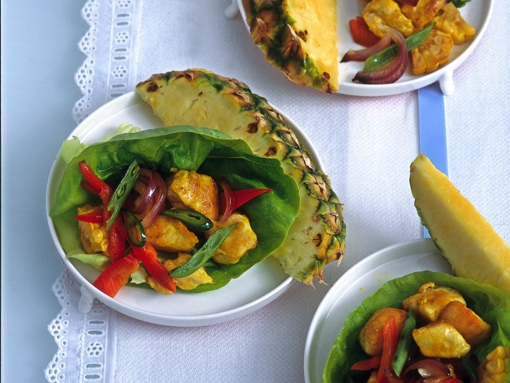 Spezzatino di pollo alla caraibica