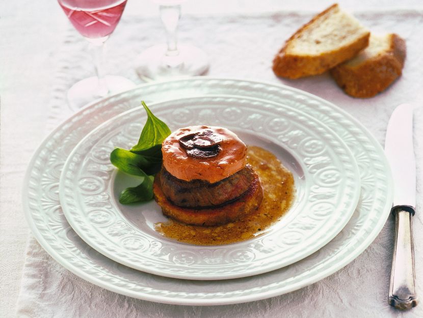 Tournedos Rossini alla parigina