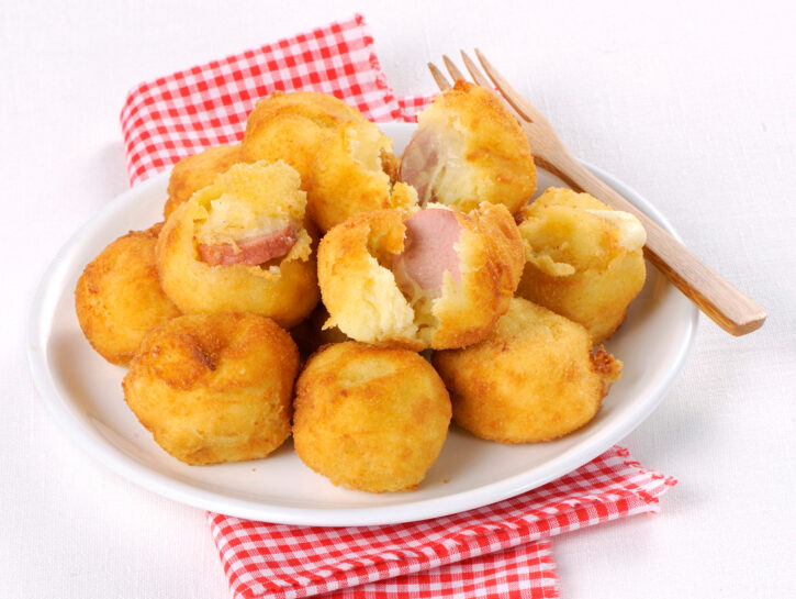 Crocchette di patate con sorpresa