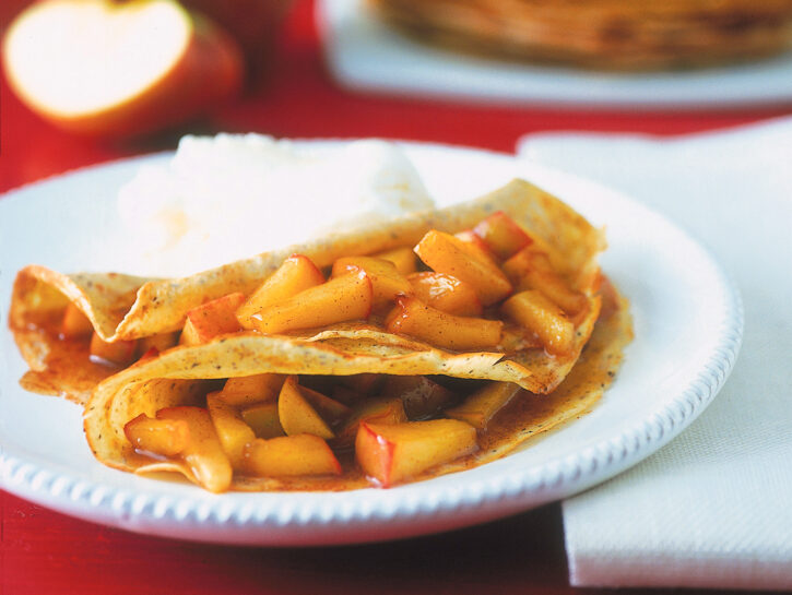 Omelette con le mele
