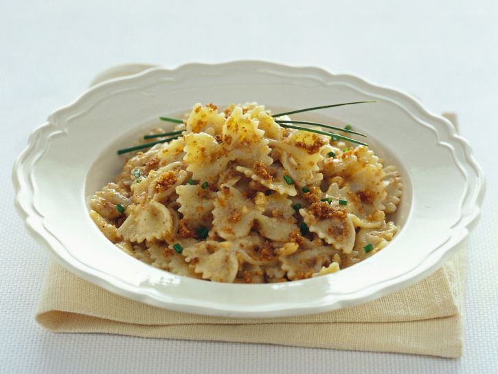 Farfalle alla ricotta e stracchino
