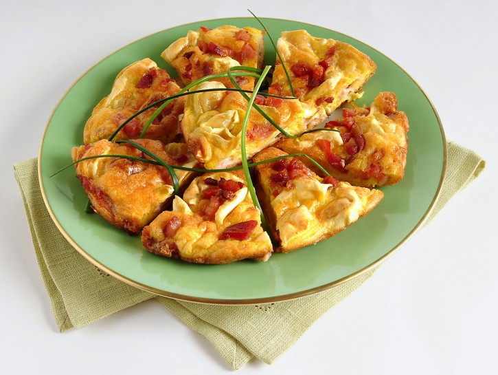 Ricetta Frittata con pancetta Donnamoderna