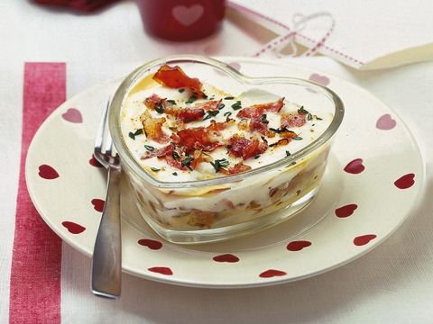 Lasagne con pere e speck