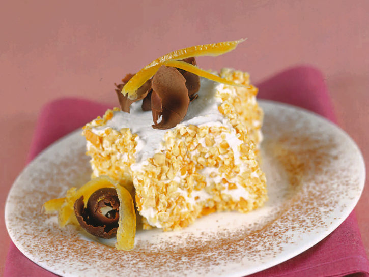 Stelline di pandoro al torrone