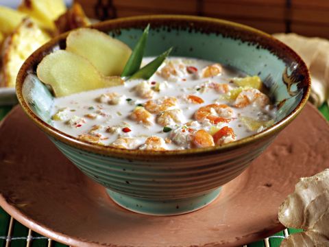 Zuppa thai agrodolce